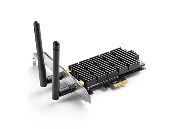 TP-Link Archer T6E - AC1300, bezdrátový PCI express adaptér, 2x odnímatelná anté