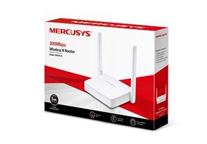 MERCUSYS MW301R - N300 Wi-Fi N Router 1xWAN 2xLAN, 2 fixed antennas