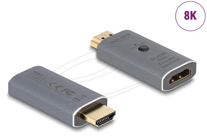 Delock Emulátor EDID HDMI, 8K obousměrný