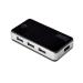 Digitus USB 2.0 Hub 7-port, 7x USB A / F, 1x USB mini vč. ext. napájení 5V DC 3,5A, 1m, bl