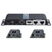 PremiumCord HDMI 1-2 splitter+extender po CAT6/6a/7, FULL HD, 3D