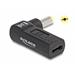 Delock Adaptér na kabel na nabíjení laptopu, ze zásuvky USB Type-C™ na zástrčku Acer 5,5 x 1,7 mm, úhlový 90°